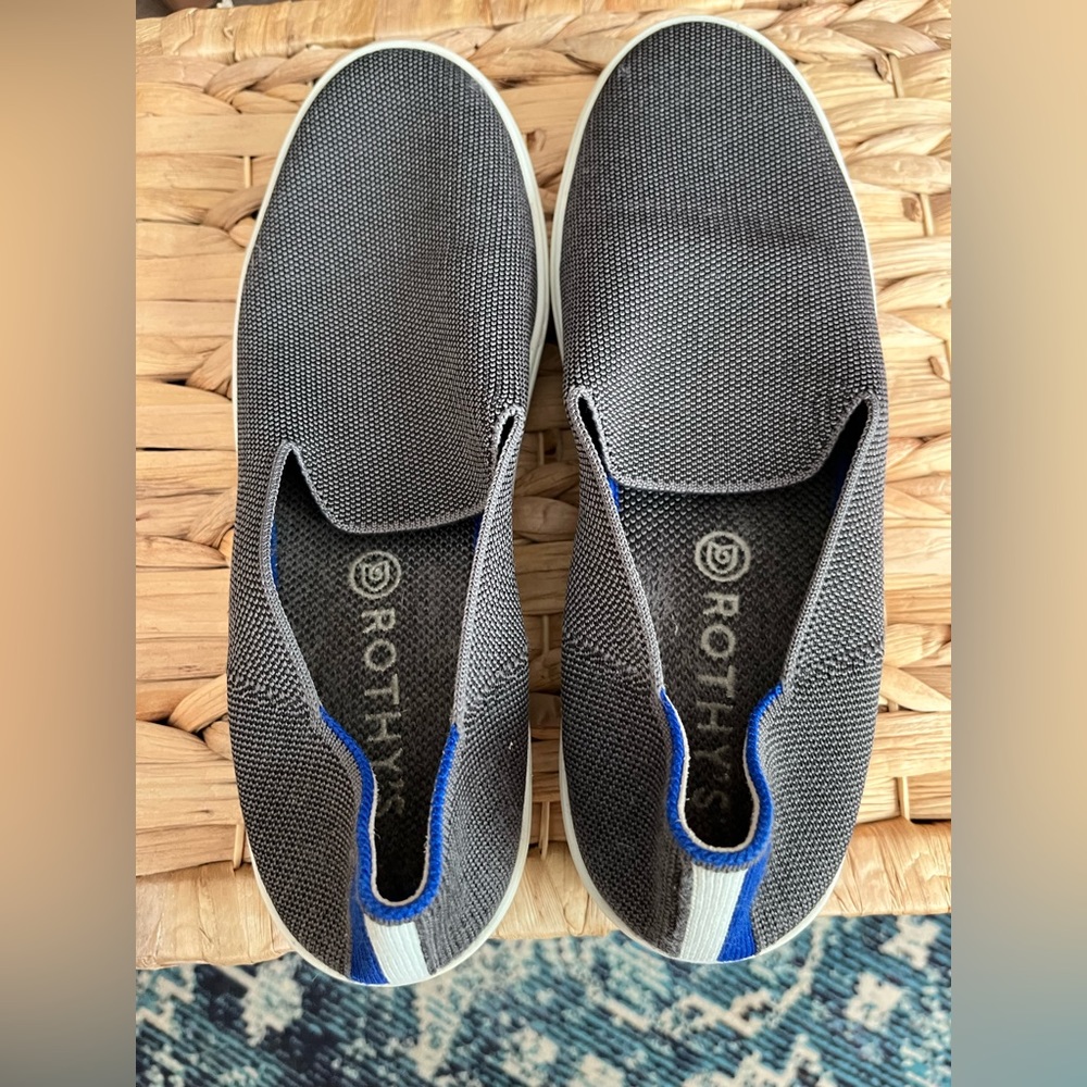 Rothys RETIRED slip on grey sneakers